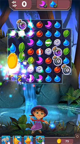 Gameplay of the Beswitched: New match 3 puzzles for Android phone or tablet.