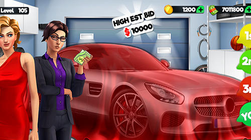 Gameplay of the Bidding wars: Pawn shop auctions tycoon for Android phone or tablet.
