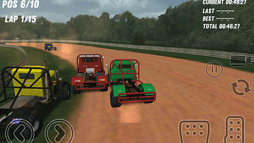 Gameplay of the Big truck rallycross for Android phone or tablet.