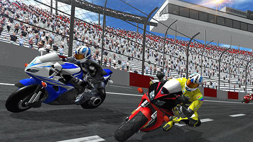 Gameplay of the Bike racing 2018: Extreme bike race for Android phone or tablet.