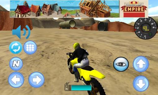 Full version of Android apk app Bike racing: Motocross 3D for tablet and phone.