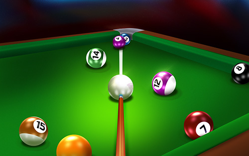 Gameplay of the Billiards master 2018 for Android phone or tablet.