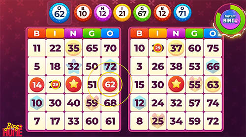 Gameplay of the Bingo my home for Android phone or tablet.