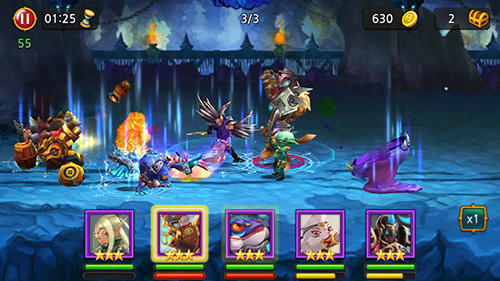 Gameplay of the Blade knights HD for Android phone or tablet.