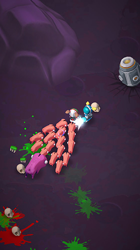 Gameplay of the Blastarts for Android phone or tablet.