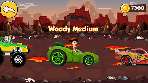 Gameplay of the Blaze and the monster machines: A racing challenge for Android phone or tablet.