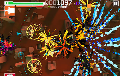 Gameplay of the Blaze fury: Skies revenge squadron for Android phone or tablet.