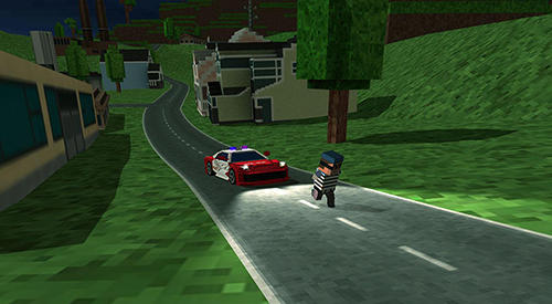 Gameplay of the Block city police patrol for Android phone or tablet.