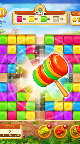 Gameplay of the Block pop story: Yumi`s cells for Android phone or tablet.