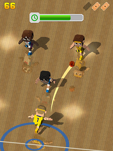 Full version of Android apk app Blocky basketball for tablet and phone.