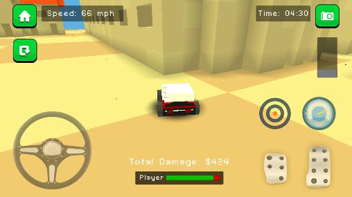 Full version of Android apk app Blocky demolition derby for tablet and phone.