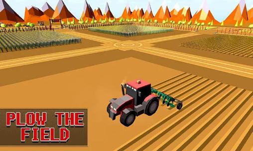 Full version of Android apk app Blocky plow farming harvester 2 for tablet and phone.