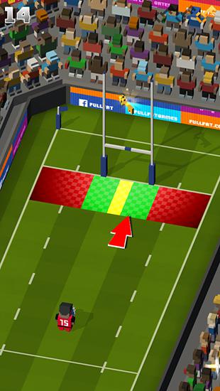 Full version of Android apk app Blocky rugby for tablet and phone.