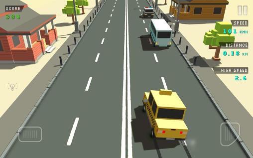 Full version of Android apk app Blocky traffic racer for tablet and phone.