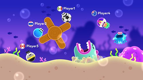 Gameplay of the Bloop go! for Android phone or tablet.