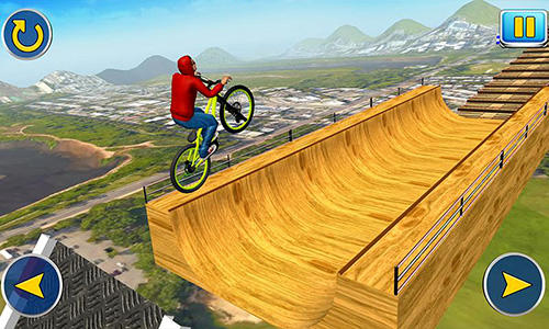 Gameplay of the BMX cycle tricky stunts 2017 for Android phone or tablet.