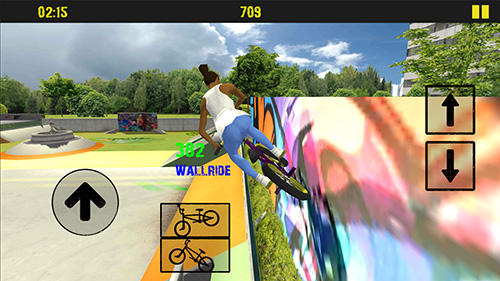 Gameplay of the BMX Freestyle extreme 3D 2 for Android phone or tablet.