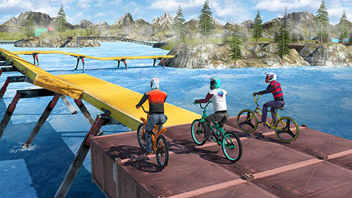 Gameplay of the BMX master for Android phone or tablet.