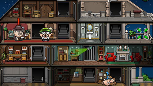 Gameplay of the Bob the robber 4 for Android phone or tablet.