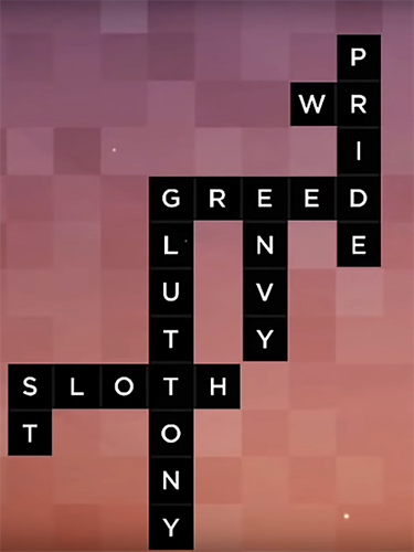 Gameplay of the Bonza word puzzle for Android phone or tablet.