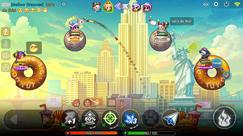 Gameplay of the Boom blaster for Android phone or tablet.
