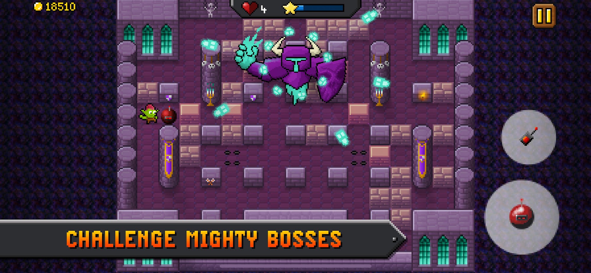 Gameplay of the Boom Mania for Android phone or tablet.