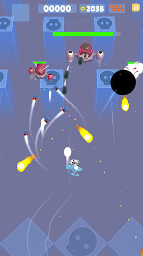 Gameplay of the Boom pilot for Android phone or tablet.