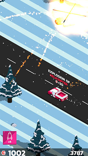 Gameplay of the Boom road: 3d drive and shoot for Android phone or tablet.