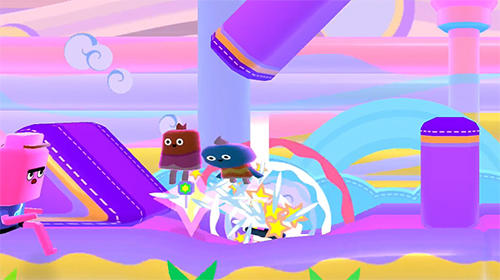 Gameplay of the Bounce house for Android phone or tablet.