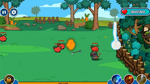 Gameplay of the Bow defence for Android phone or tablet.