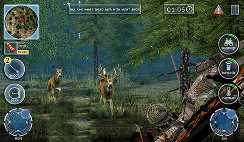 Gameplay of the Bow hunter 2015 V4.7 for Android phone or tablet.