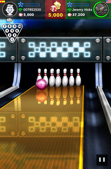 Full version of Android apk app Bowling king: World league for tablet and phone.
