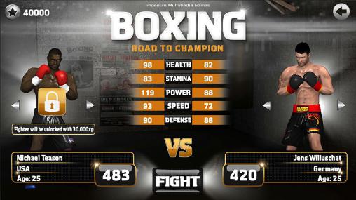 Full version of Android apk app Boxing: Road to champion for tablet and phone.