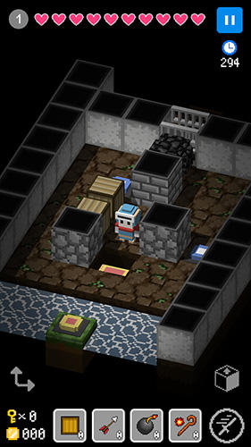 Gameplay of the BQM: Block quest maker for Android phone or tablet.