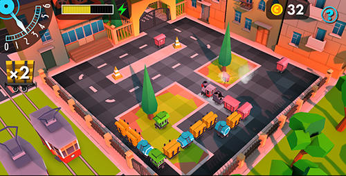 Gameplay of the Brave train for Android phone or tablet.