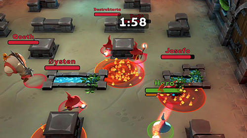 Gameplay of the Brawl strike for Android phone or tablet.