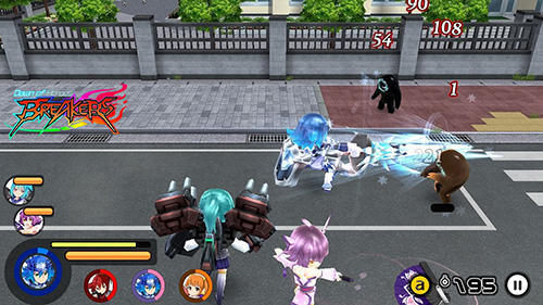 Gameplay of the Breakers: Dawn of heroes for Android phone or tablet.