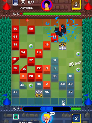 Gameplay of the Brick кoyale for Android phone or tablet.