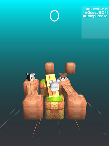 Gameplay of the Bridge.io for Android phone or tablet.