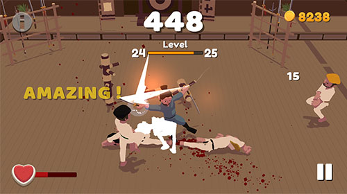 Gameplay of the Brutal beatdown for Android phone or tablet.