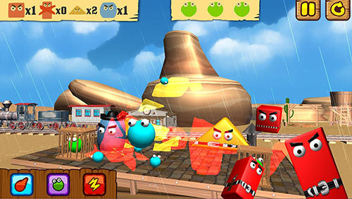 Gameplay of the Bubble blast rescue 2 for Android phone or tablet.