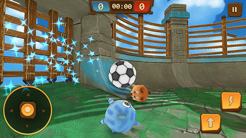 Gameplay of the Bubble bounce: League of jelly for Android phone or tablet.