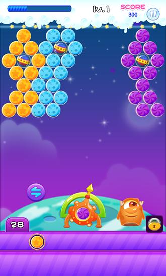 Full version of Android apk app Bubble shooter galaxy for tablet and phone.