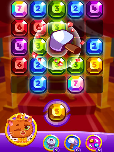 Gameplay of the Bubbu jewels for Android phone or tablet.
