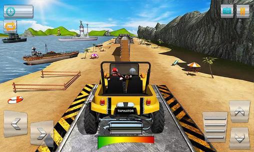 Full version of Android apk app Buggy stunts 3D: Beach mania for tablet and phone.