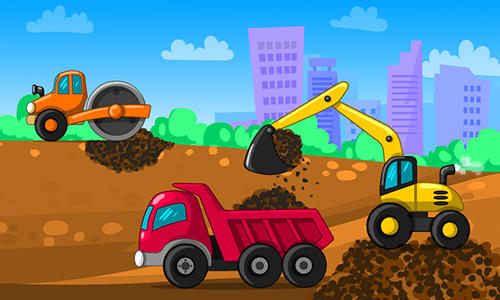 Gameplay of the Builder game for Android phone or tablet.