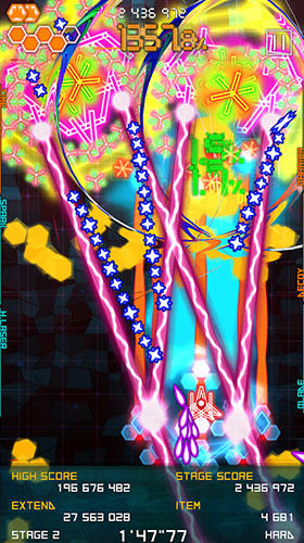 Gameplay of the Bullet hell: Monday black for Android phone or tablet.