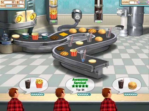 Full version of Android apk app Burger shop for tablet and phone.