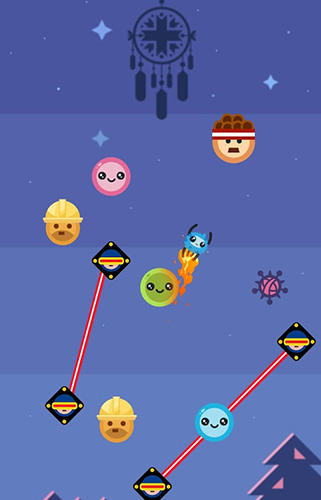 Gameplay of the Buttons up for Android phone or tablet.