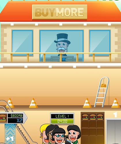 Gameplay of the Buy more: Idle shopping mall manager for Android phone or tablet.